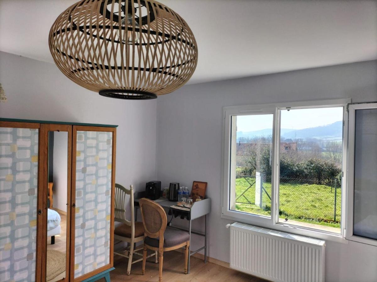Agreable Chambre Meublee, Vue Sur La Vallee De L'Auxois Villy-en-Auxois Ngoại thất bức ảnh