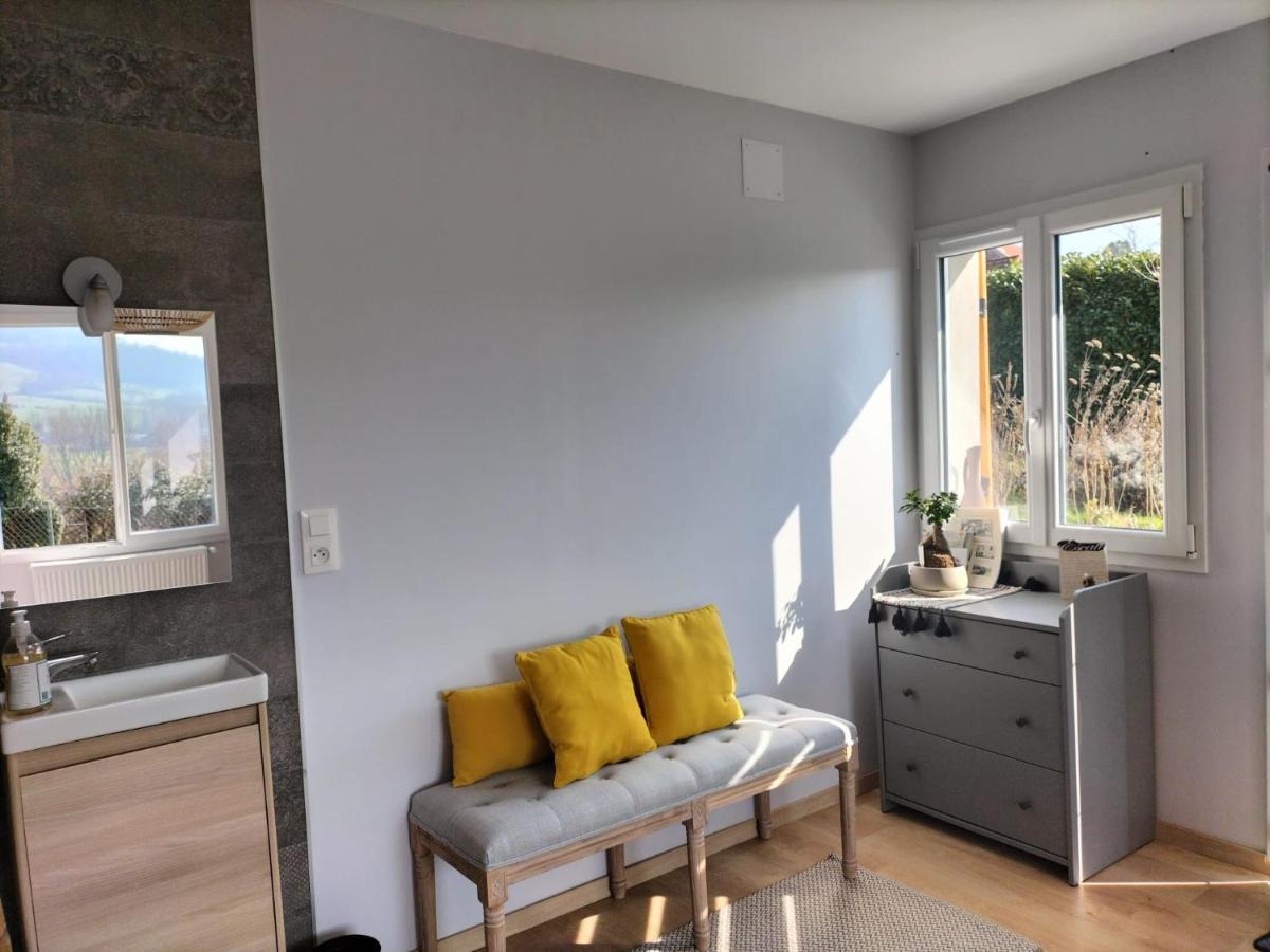 Agreable Chambre Meublee, Vue Sur La Vallee De L'Auxois Villy-en-Auxois Ngoại thất bức ảnh